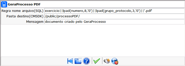 <center>Gerador de processo em PDF: exemplo de uso</center>